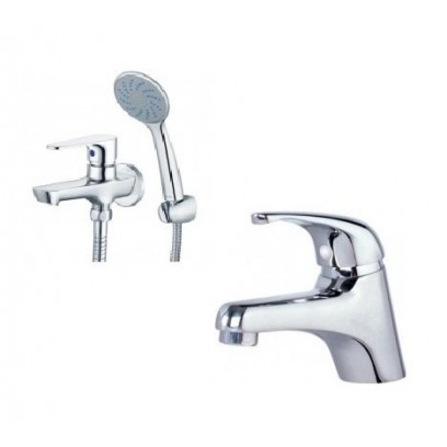 Combo Caesar B109CP + S063C Vòi Lavabo Và Sen tắm Lạnh
