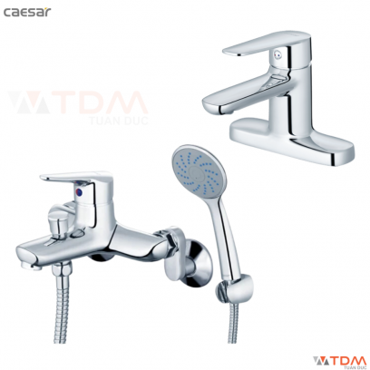 Combo Caesar B382CU + S383C Nóng Lạnh