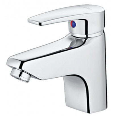 Vòi Chậu Rửa Mặt Lavabo CAESAR B400CU Bộ Xả Nhấn Nóng Lạnh