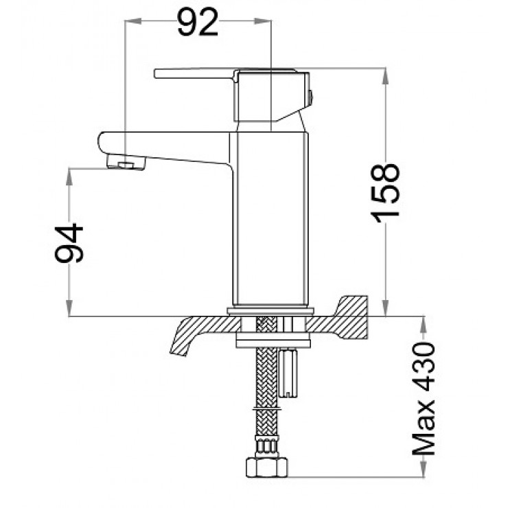 voi-lavabo-nong-lanh-b590cu