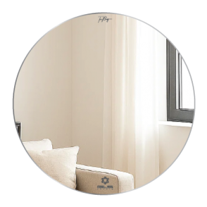 Gương khung nhôm GLS BF5BC80 Dòng True Beauty Hình Tròn 600mm