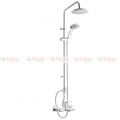 Vòi Sen Tắm Cây Inax BFV-1405S-2 Nóng Lạnh Vòi Sen Tắm Cây Inax BFV-1405S (BFV1405S) Nóng Lạnh Vòi Sen Cây