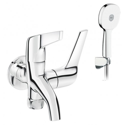 Vòi hoa sen INAX BFV-17-8C (BFV178C) lạnh tắm đứng tay sen tăng áp mạ