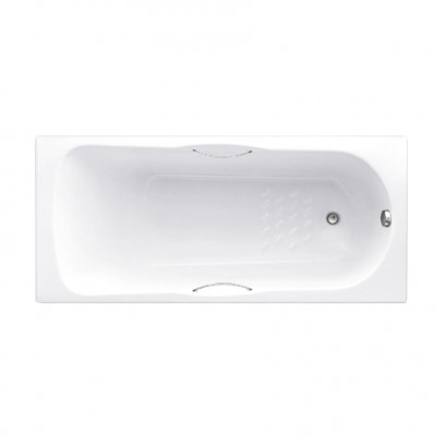 Bồn Tắm Xây Cotto BH220PP(H) WH Có Thanh Tay Vịn 1.7M
