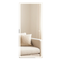 Gương Đèn Led BM35R76  dòng True Beauty chữ nhật Ánh Sáng Ngoài 600x1600