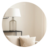 Gương Trơn GLS BS00C80 Dòng True Beauty Hình Tròn 600mm