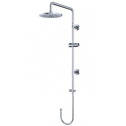 Bộ thân sen cây Caesar BS125 nóng lạnh tắm đứng bát tròn 200mm