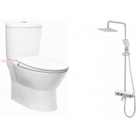 Combo Sen Vòi Nhiệt Độ Bồn Cầu Caesar S788C + CD1320