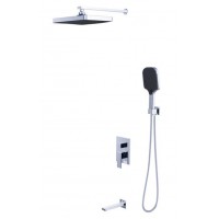 Vòi Sen Âm Tường CAESAR BS659 Nóng Lạnh 3 Đường