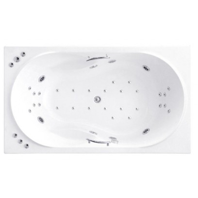 Bồn Tắm Massage Xây Cotto BWA429EL(H) WH 1.8M