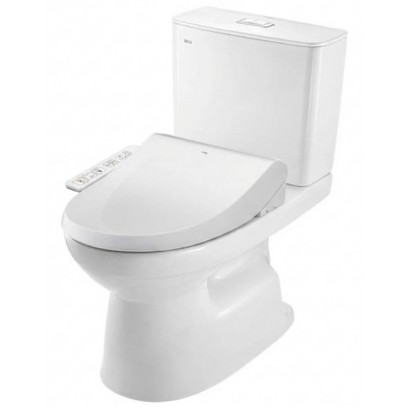 Bồn cầu nắp điện tử INAX C-514A/CW-H18VN tự rửa bàn cầu 2 khối