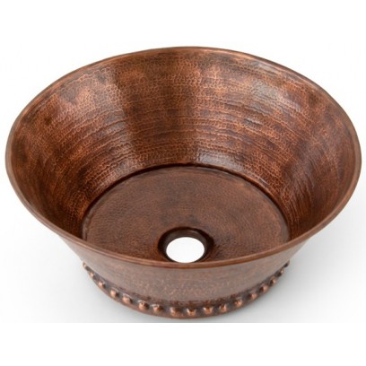 Chậu Lavabo Kanly RSC422V Đặt Bàn Đồng Thau Giả Cổ Tròn - Tuấn Đức