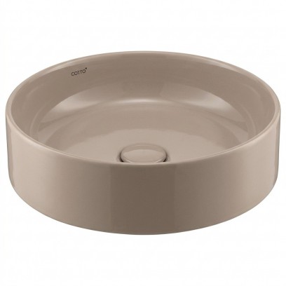 Chậu Lavabo COTTO C00340(MIR) Đặt Bàn Màu Kem Chậu Rửa Lavabo