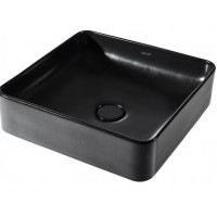 Chậu Lavabo COTTO C00341 MBK Đặt Bàn Sensation Square Đen Mờ
