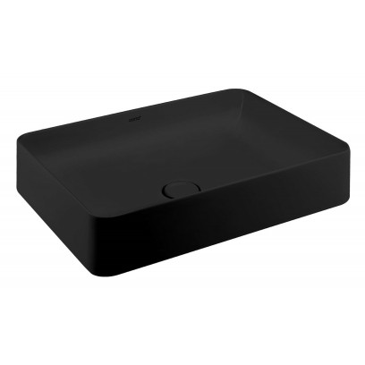Chậu Lavabo COTTO C00342 MBK Đặt Bàn Sensation Rectangle