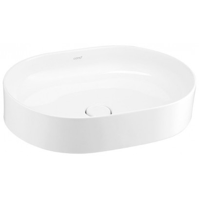 Chậu Lavabo COTTO C00343 MWH Đặt Bàn Màu Trắng Mờ