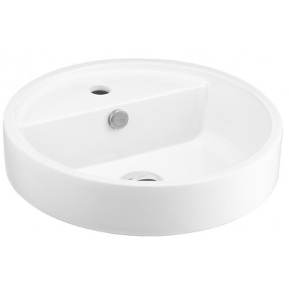 Chậu Lavabo COTTO C00380 MWH Đặt Bàn Màu Trắng Mờ
