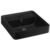Chậu Lavabo COTTO C00381 MBK (C00381 MBK) Geo Square Đặt Bàn 