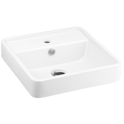 Chậu Lavabo COTTO C00381 MWH Đặt Bàn Màu Trắng Mờ