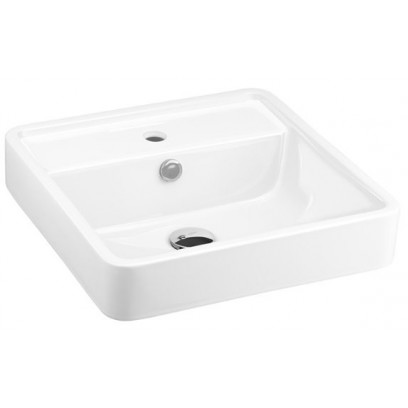 Chậu Lavabo COTTO C003817 WH Geo Square Đặt Bàn 