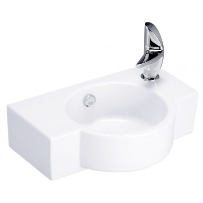 Chậu Lavabo treo tường COTTO C00547 Space Solution