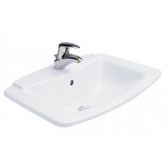 Chậu Rửa Mặt Lavabo COTTO C0110 Âm Bàn Dương Vành Victor Chậu Rửa Lavabo