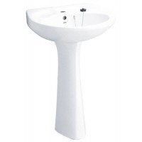 Chậu Lavabo COTTO C012/C412 Chân Dài