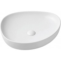 Chậu Lavabo COTTO C01266 MWH Đặt Bàn Klirr Màu Trắng Mờ