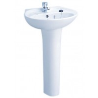 Chậu Lavabo COTTO C013/C404 Kensington 20 Chân Dài