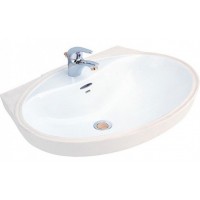 Chậu Rửa Lavabo COTTO C016  Âm Bàn Dương Vành