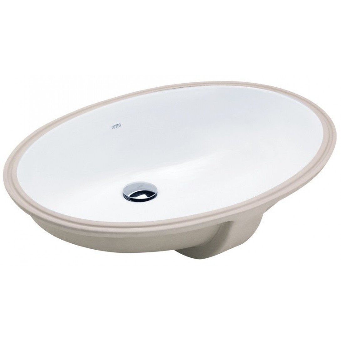 Chậu Rửa Lavabo COTTO C0171 Âm Bàn Chậu Rửa Lavabo