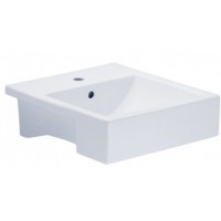 Chậu Rửa Mặt Lavabo COTTO C0225 Kate Bán Âm Bàn