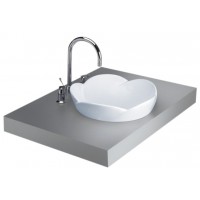 Chậu Rửa Mặt Lavabo COTTO C0240 Julia Bán Âm Bàn
