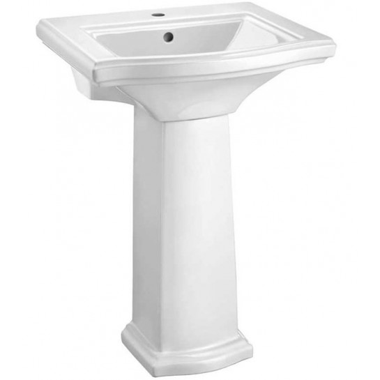 Chậu Rửa Lavabo COTTO C02957/C4066 Classique Chân Dài