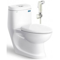 Bồn Cầu Viglacera C0504 Nắp Êm V39M  1 Khối