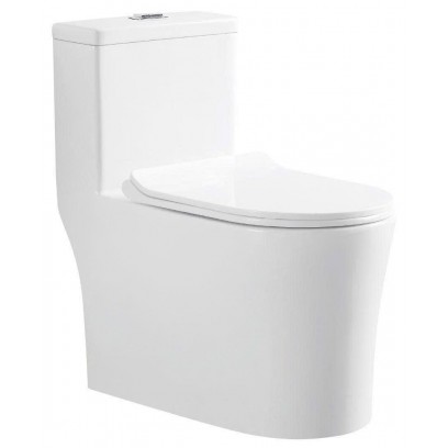 Bồn Cầu Cotto C100018HOS Một Khối Xả Nhấn - Tuấn Đức