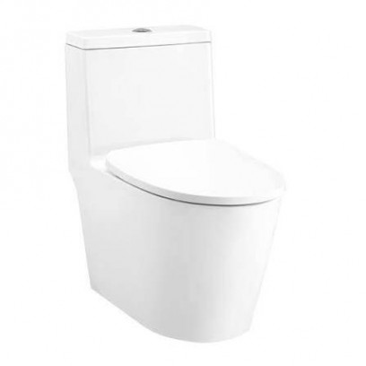 Bồn Cầu Cotto C105707 WH Một Khối Xả Nhấn - Tuấn Đức