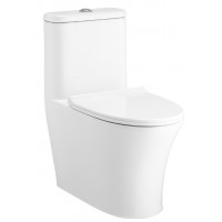 Bồn Cầu Cotto C11001HNOS Một Khối Xả Nhấn