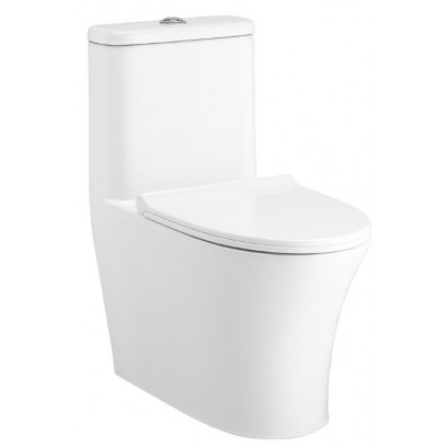 Bồn Cầu Cotto C11001HNOS Một Khối Xả Nhấn