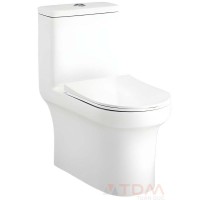 Bồn Cầu Cotto C11002HOS (CHARM) Một Khối Xả Nhấn