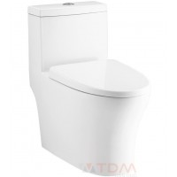 Bồn Cầu Cotto C11004HOS (PROMPT) Một Khối Xả Nhấn