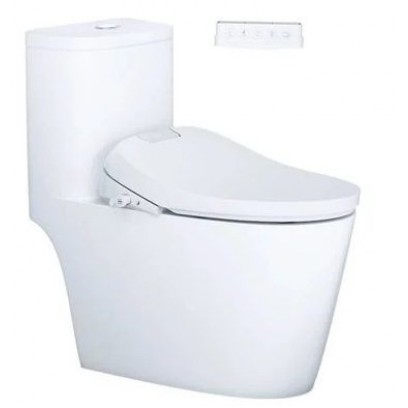 Bồn Cầu Nắp Rửa Điện Tử CAESAR C1364F/TAF610H Tự Động Đóng Mở Nắp