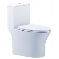 Bồn Cầu Caesar C1391 Một Khối Nắp Êm