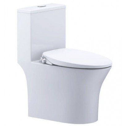Bồn Cầu Nắp Rửa Cơ CAESAR C1391F/TAF060 1 Khối