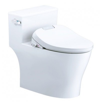 Bồn Cầu Nắp Rửa Điện Tử CAESAR C1393F/TAF610H Tự Động Đóng Mở Nắp- Tuấn Đức