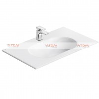 Chậu Rửa Mặt Lavabo Viglacera CB69 Dương Vành 830x500mm