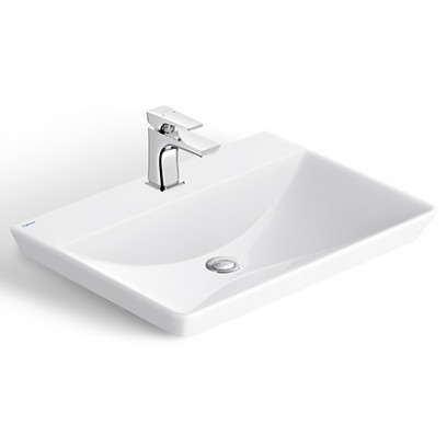 Chậu Rửa Lavabo Viglacera CB70 Đặt Bàn 610x460mm - Tuấn Đức Chậu Rửa Lavabo Viglacera CB70 Đặt Bàn 610x460mm - Tuấn Đức