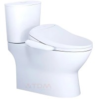 Bồn Cầu Điện Tử CAESAR CD1320/TAF400H 2 Khối