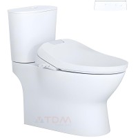 Bồn Cầu Nắp Rửa Điện Tử CAESAR CD1320/TAF610H Tự Động Đóng Mở Nắp