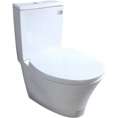 Bồn cầu Caesar CD1342 thùng T1242B-pw xí bệt bàn cầu vệ sinh 2 khối Bồn cầu Caesar CD1342 thùng T1242B-pw xí bệt bàn cầu vệ sinh 2 khối